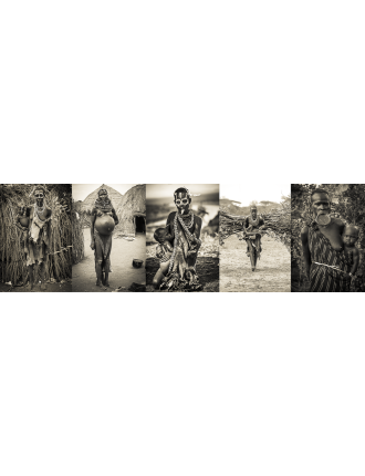 Féminité – Quintessence en noir et blanc.